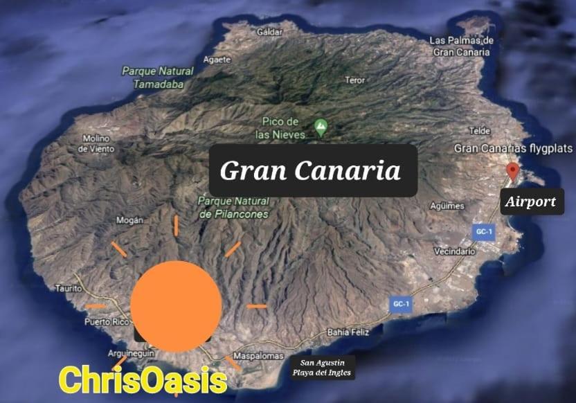 Chrisoasis Lägenhet Arguineguin Exteriör bild